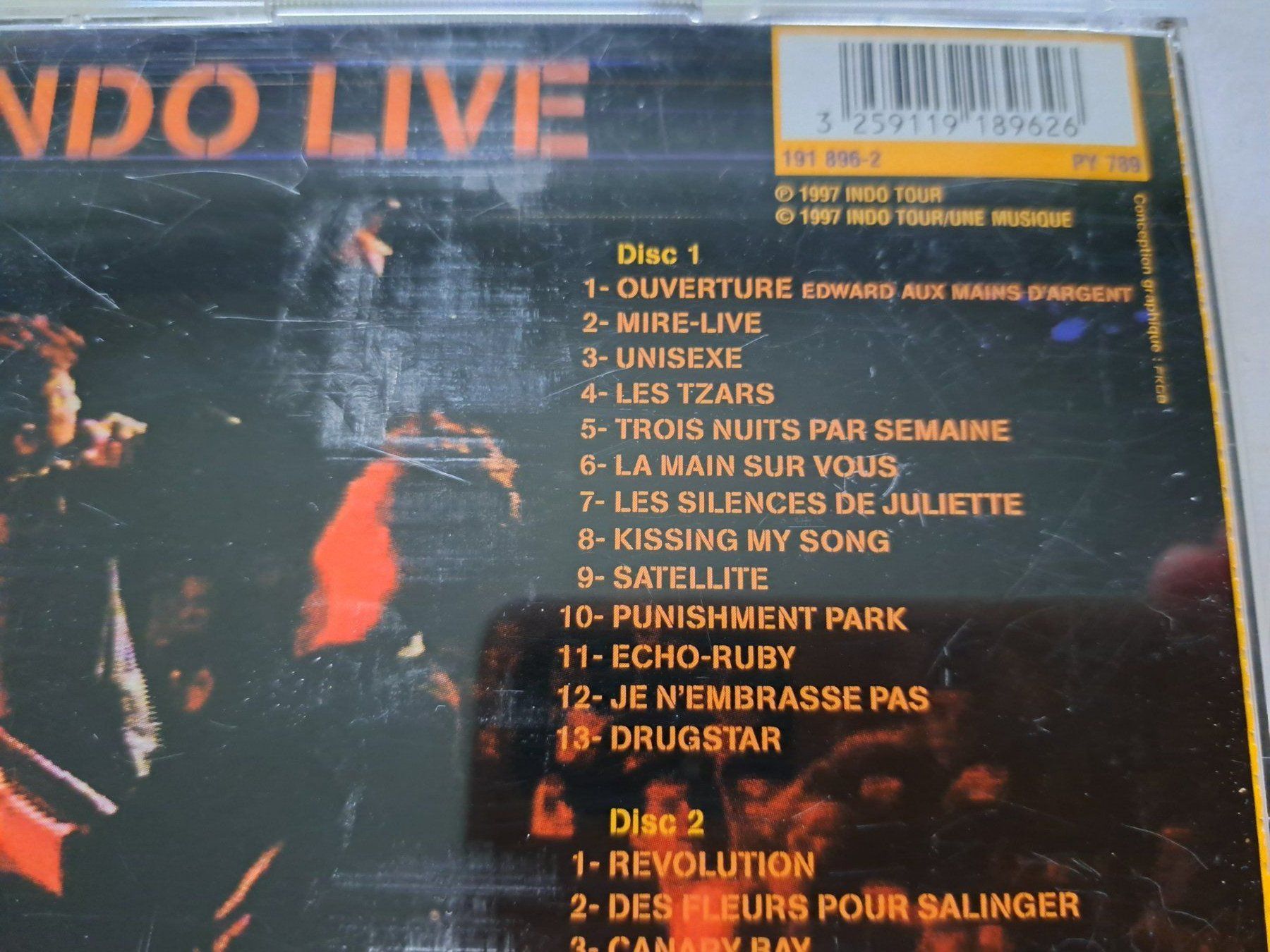 CDs: Cd Indochine - Indo Live – Gebraucht aus Pully von bro_n52j 2