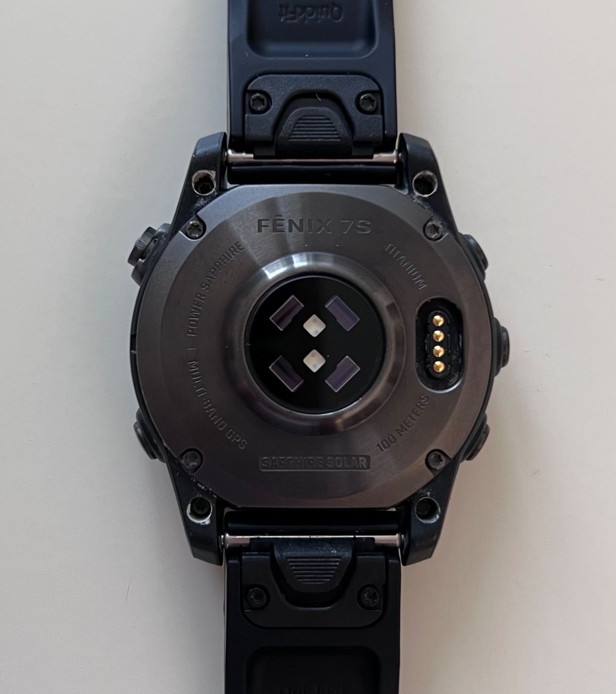 Garmin Smartwatch: GARMIN Fenix 7S Sapphire Solar – Usato da Winterthur venduto da clinius 5