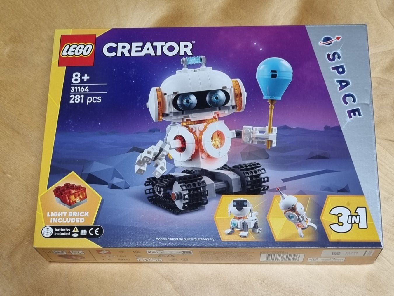 Lego Kit di costruzioni: LEGO Creator 31164 Space Robot – Nuovo e nell'imballaggio originale da Basadingen venduto da tot_59zf 1