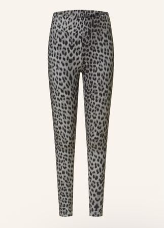 Oh April Damen Leggings Leo-Print