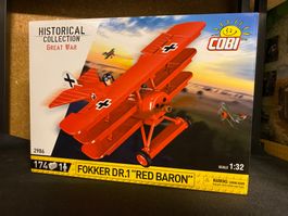 COBI 2986 Fokker DR.1 "Red Baron", Neu, ungeöffnet