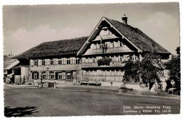 Bächli-Hemberg, Gasthaus zum Rössli, gelaufen 1948