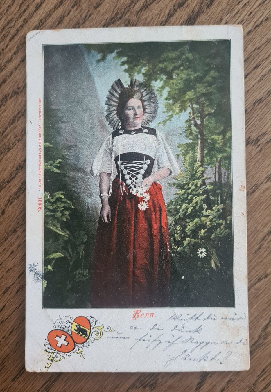 Cartoline postali: Berner Sonntagstracht 1901 – Usato da Ebikon venduto da Donar50