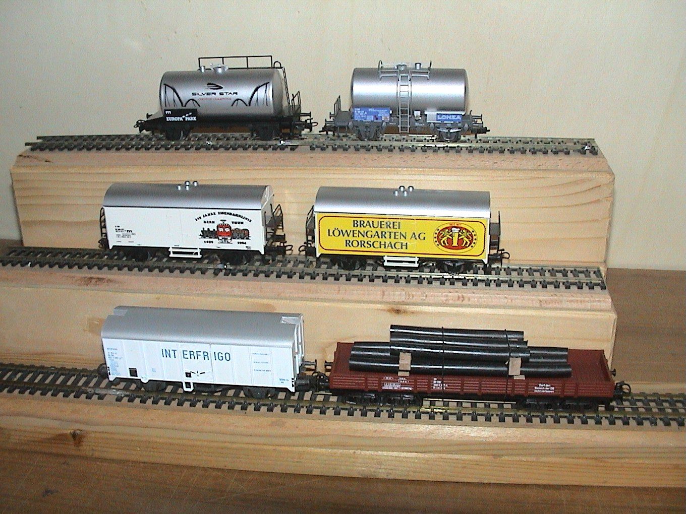 Märklin Modelleisenbahnen: 6 Märklin Güterwagen – Gebraucht aus Schaan von pardieler
