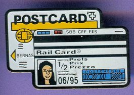 PTT   POSTCARD & Rail Card