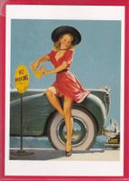 PIN UP GIRL, GIL ELVGREN 1945, NOBODY CAN PINCH ME