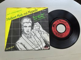 HUBERT KAH tolle Single Kult 80's Einmal nur mit Erika NDW