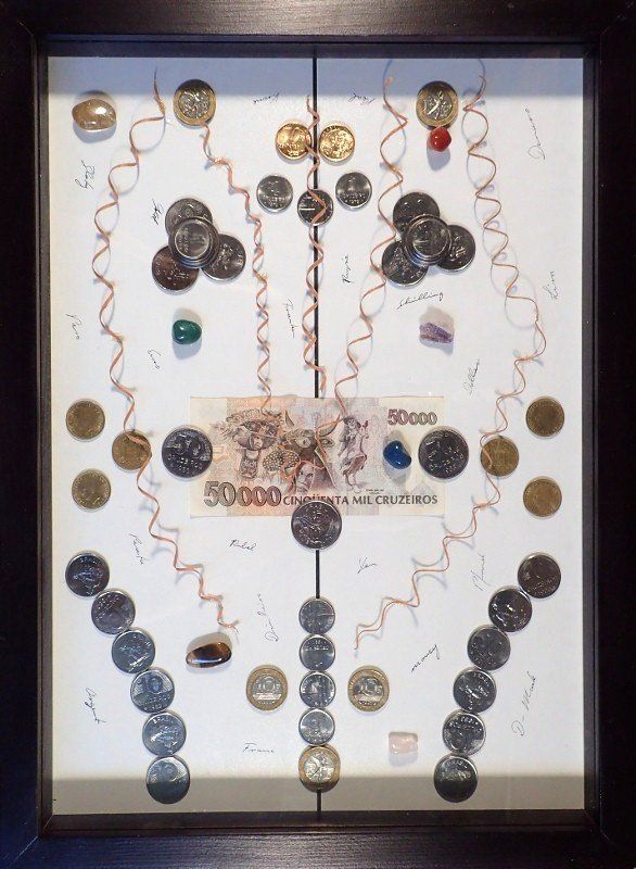 Dipinti: Collage: Geld – Usato da Fribourg venduto da erw_68dx