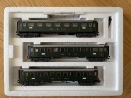 3 SBB C4 Personenwagen Märklin