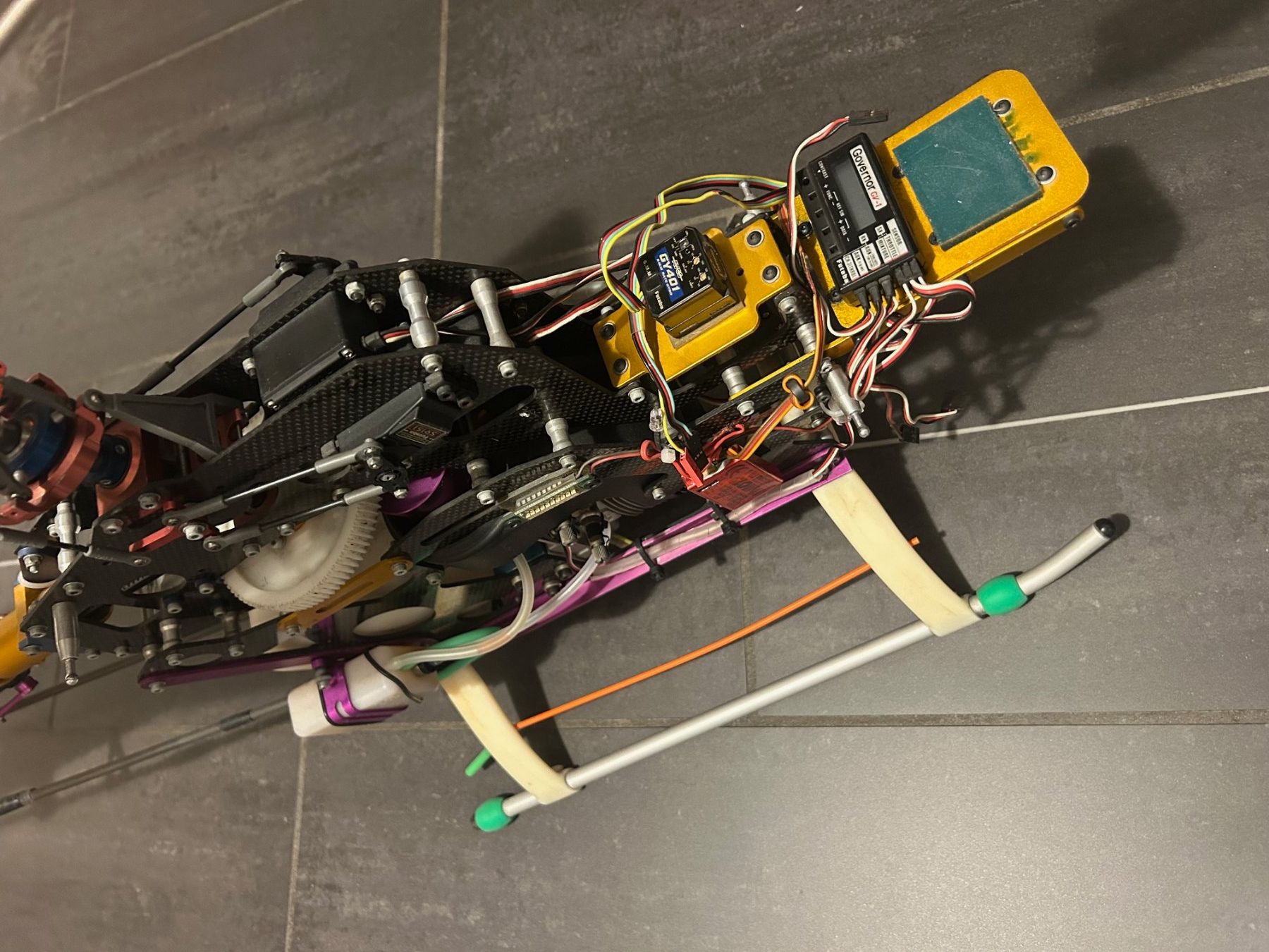 Modellismo RC: DNHP Air fox Modellhelikopter HELI – Usato da Eschen venduto da Bean7 2