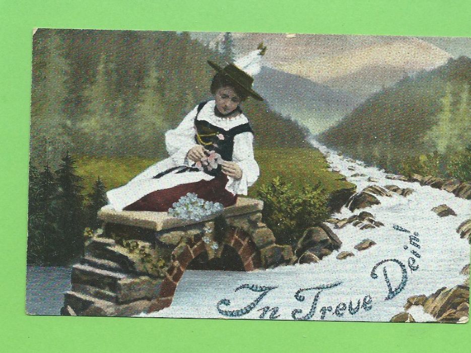Cartoline postali: Antik Postkarte  um 1905 ... – Usato da Zürich venduto da t24_de