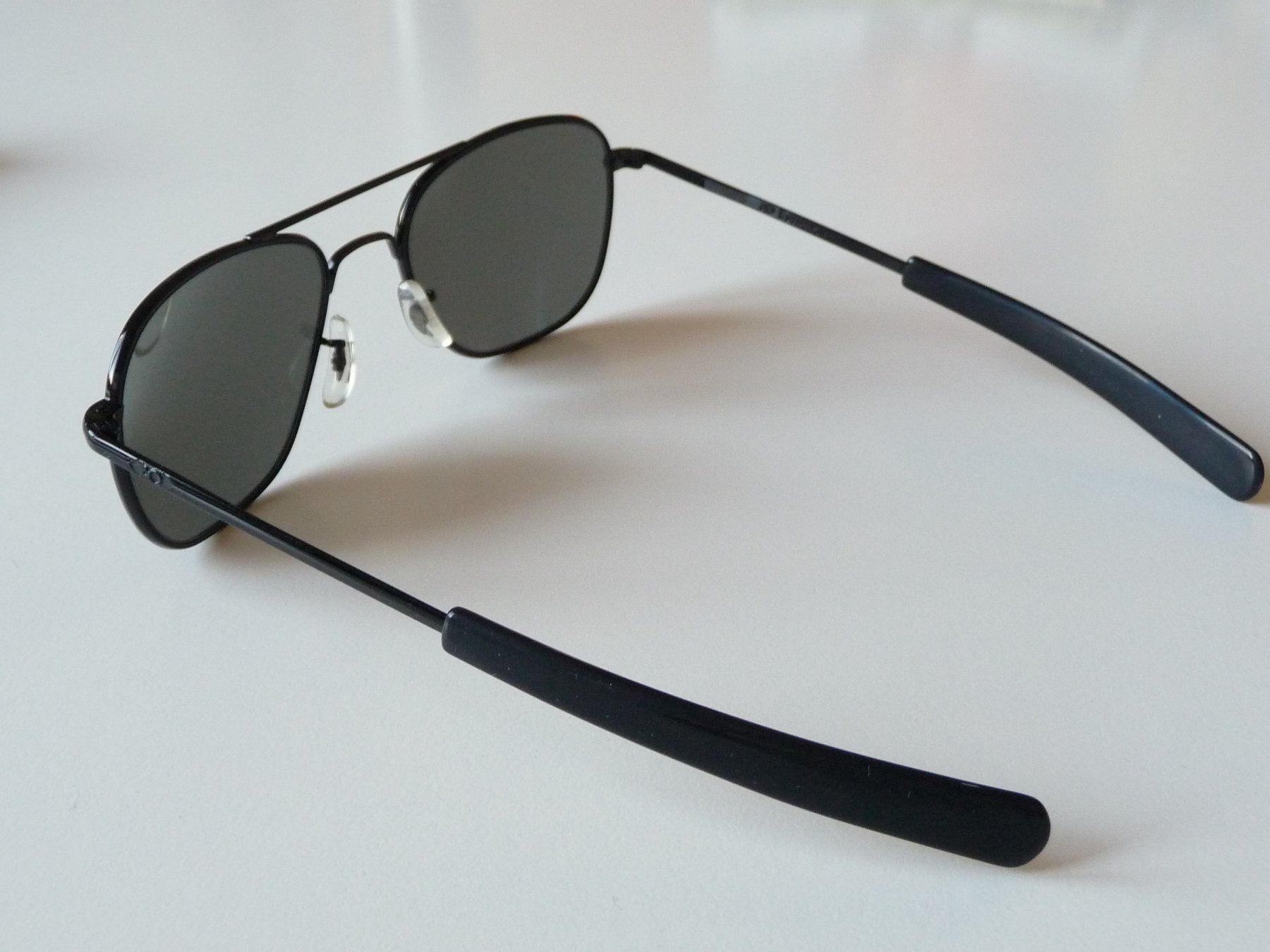Occhiali & Lenti: KLASSIKER American Optical Original Pilot 55mm black grau.Gl – Nuovo e nell'imballaggio originale da Winterthur venduto da ricofly 5