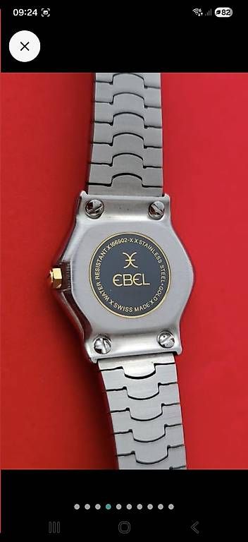 Orologi: Superbe Ebel Classic Sport Wave Diamants Dame – Usato da Bercher venduto da gfc_cs28 1