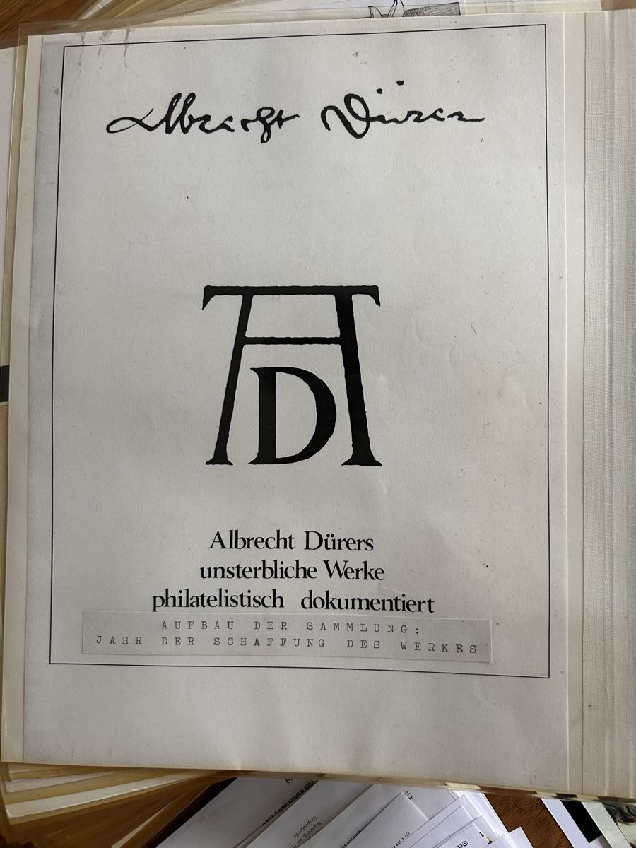 Tutti i francobolli: Albrecht Dürer Sammlung, philatelistisch dokumentiert! – Usato da Zürich venduto da jasmin011 1