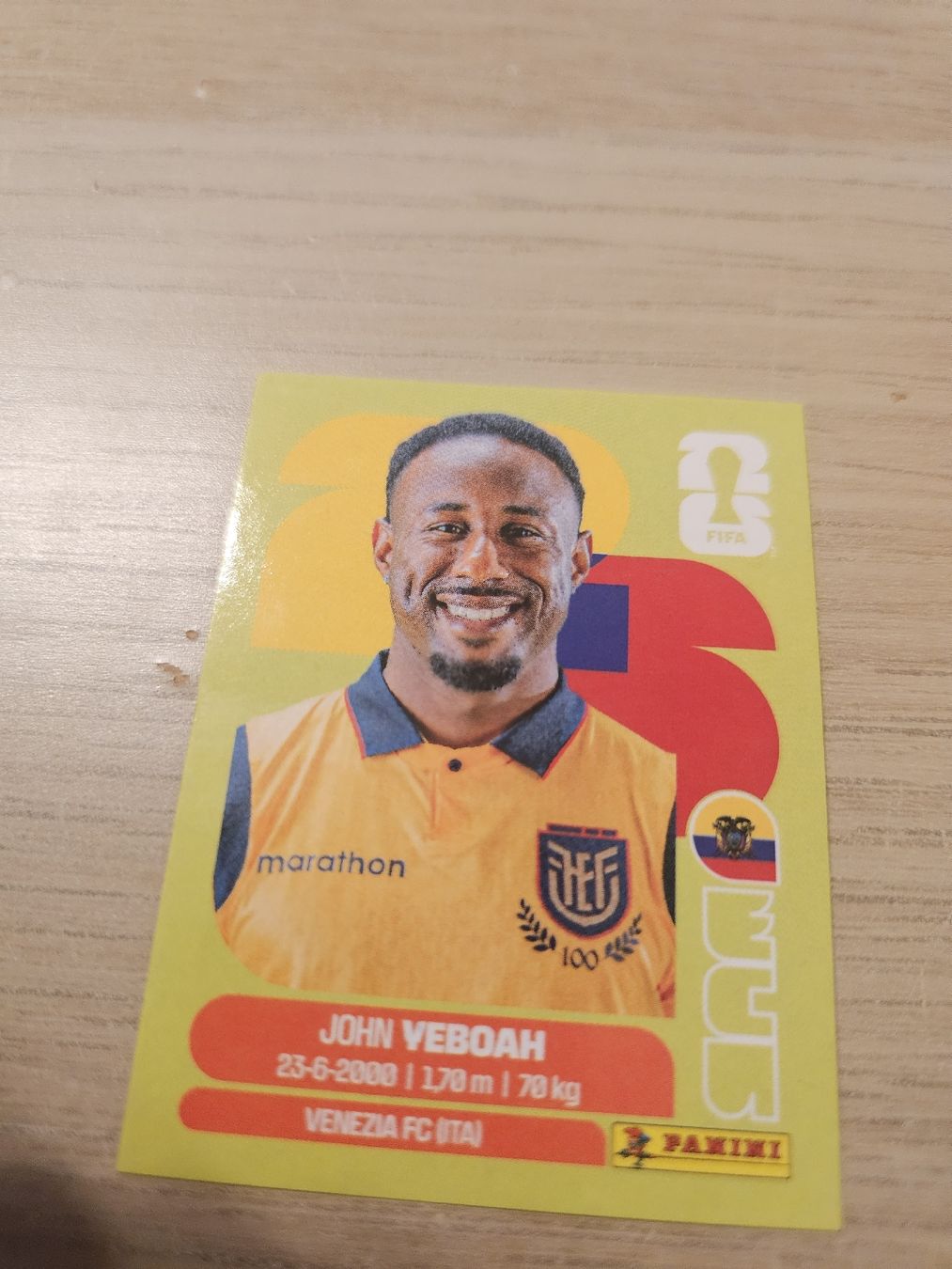 Panini Sammelbilder & Trading cards: Panini WM 2026 ECU 14 – Neu (gemäss Beschreibung) aus Genève von jerdinho1209