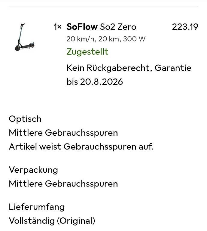 Kickboard: E-Trottinett zu verkaufen
 – Gebraucht aus Steffisburg von en1sz21 3