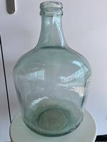 Jolie Dame-Jeanne transparente haut: 42cm circ: 25cm