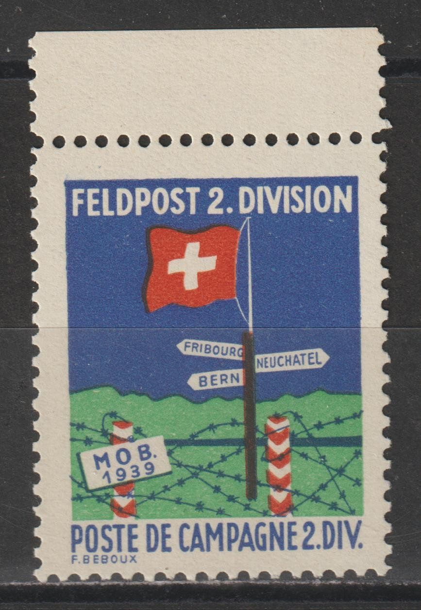 Tutti i francobolli: Feldpost Nr. 3/1 ** – Usato da Siebnen venduto da Fstaehli