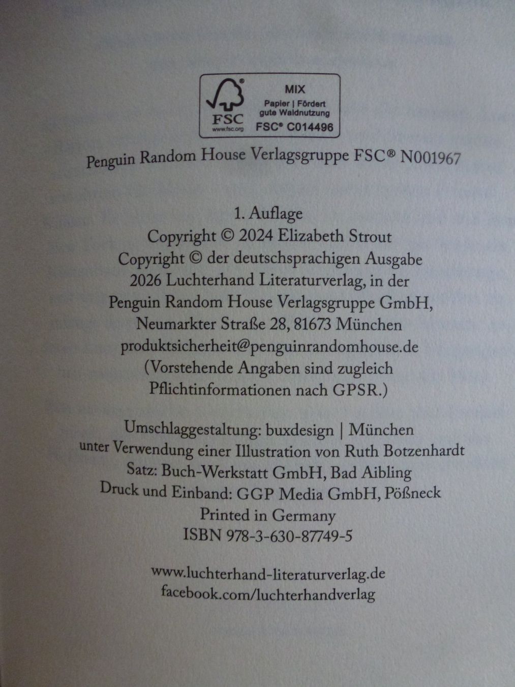 Libri: Erzähl mir alles - Elizabeth Strout – Nuovo (secondo la descrizione) da Mühlrüti venduto da Dadadachs 5