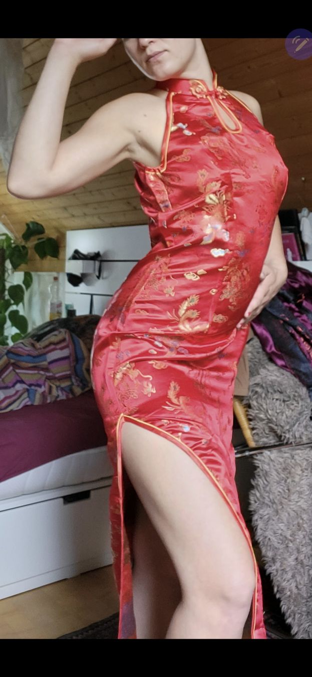 Vestiti: Originaler chinesischer Cheongsam – Usato da uerzlikon venduto da aimeeaimee