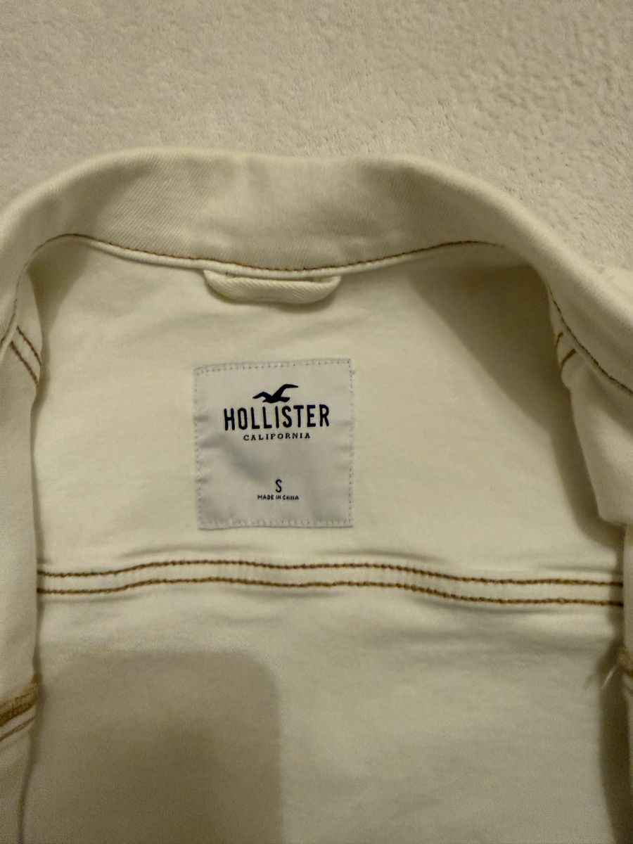 Hollister Giacche: Hollister Jeansjacke Weiss – Nuovo (secondo la descrizione) da St. Moritz venduto da ari_9fcv 3