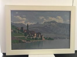 Oel auf Leinwand, Albert Duplain (1890-1978)