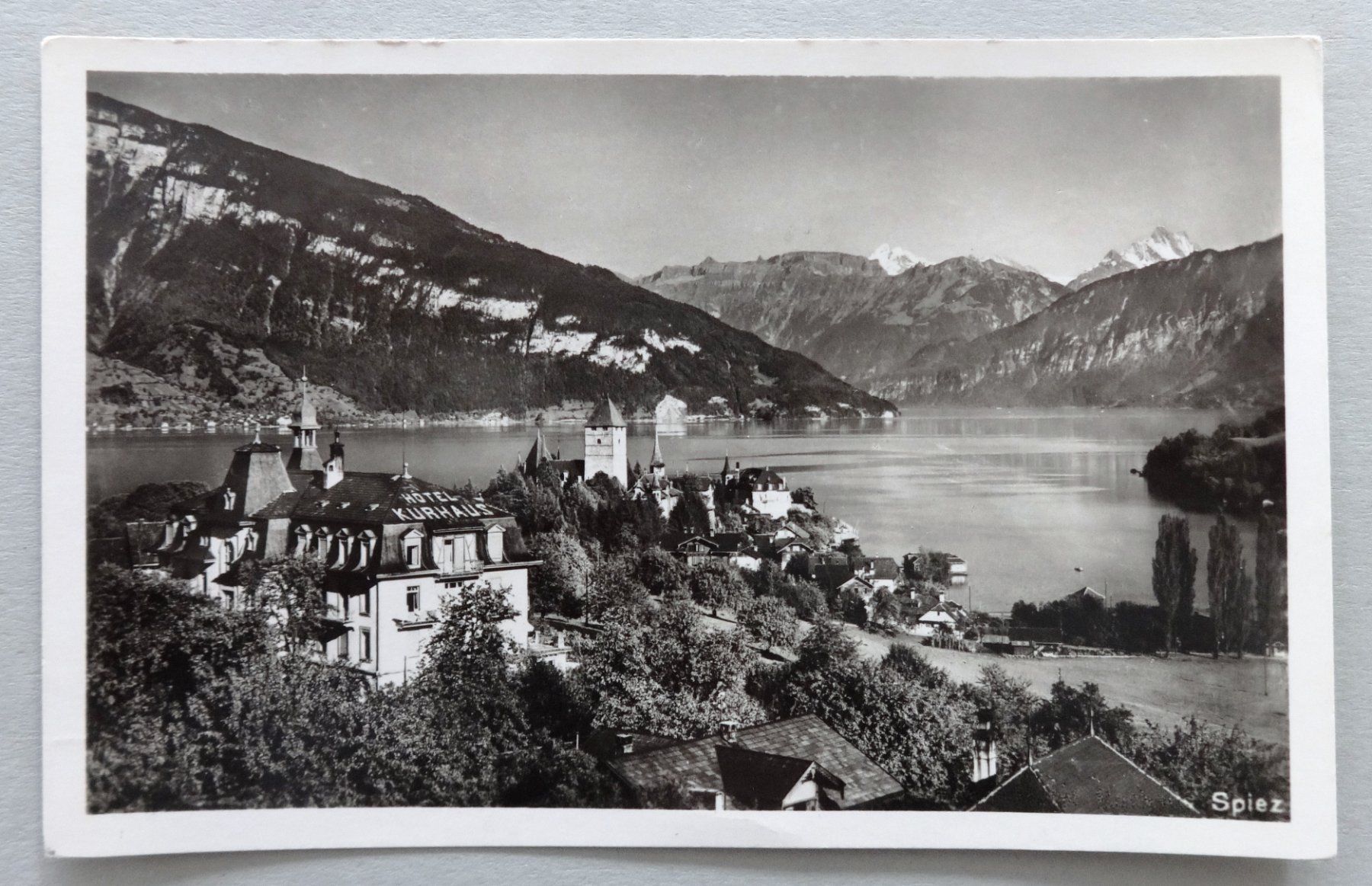 Cartoline postali: Spiez – Usato da Fétigny venduto da Billy2miny