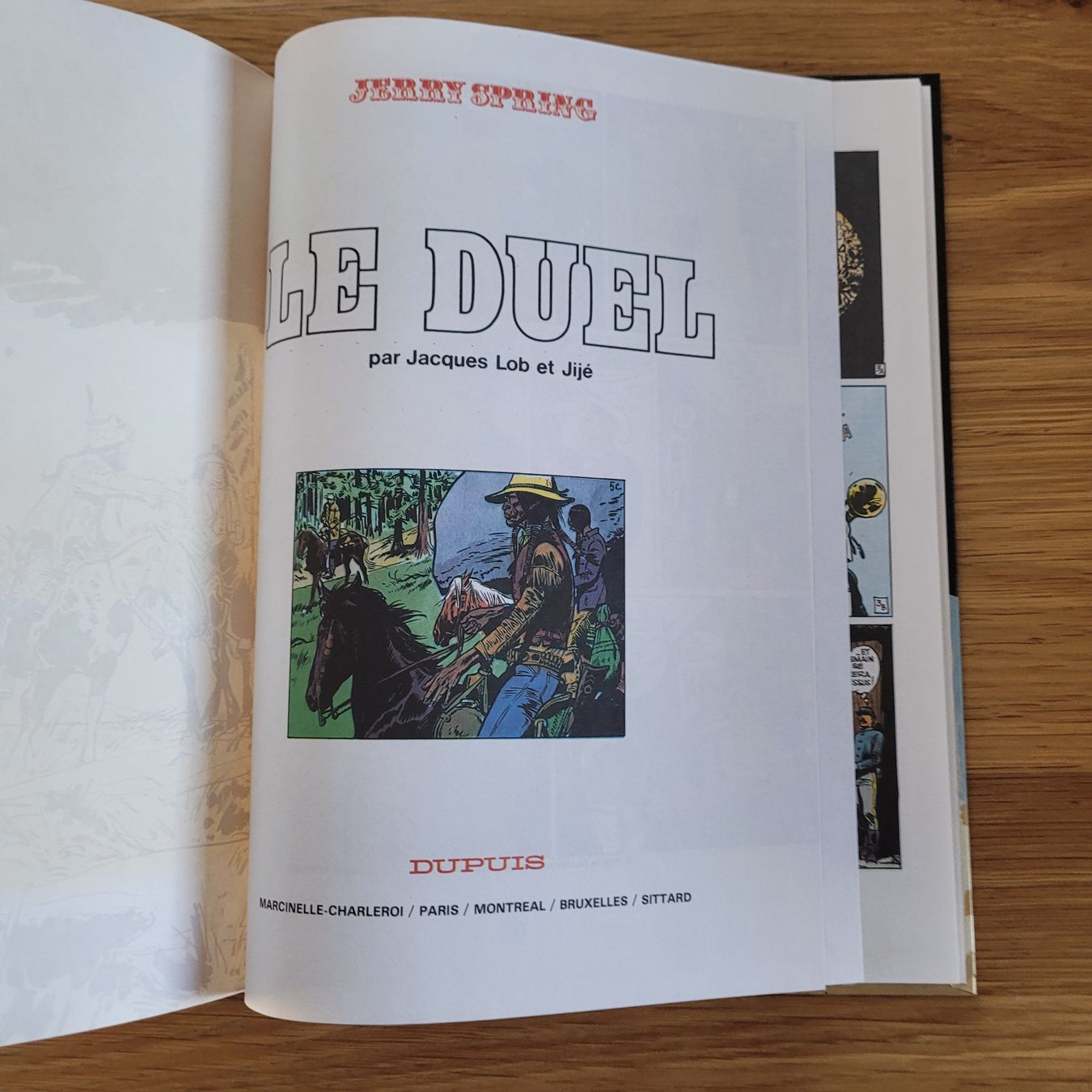 BD: BD EO Cotée Jerry Spring 18. Le duel – D'occasion à Biel/Bienne par Destockweb 1