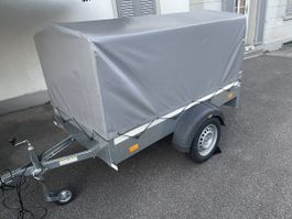 Humbaur Anhänger 750kg graue Plane guter Zustand