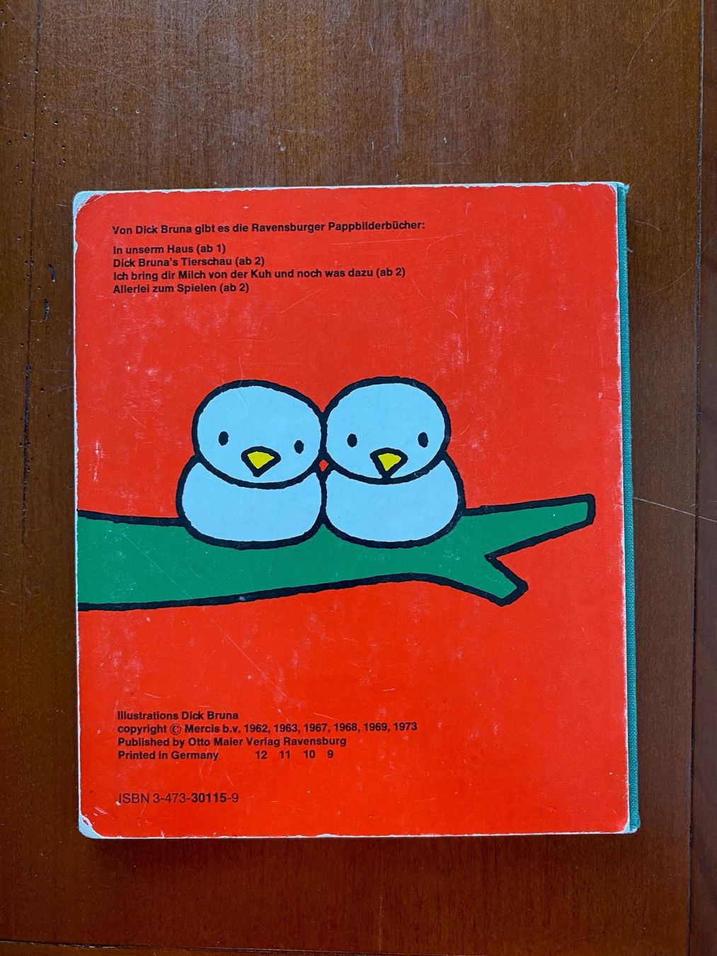 Libri: Dick Bruna, Erste Bilder , 1973 Ravensburger vintage – Usato da THERWIL venduto da Fcbbasel 3