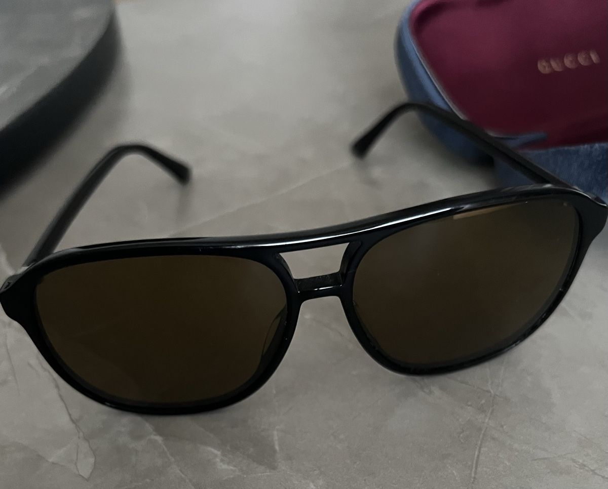 Gucci Occhiali & Lenti: Gucci Sonnenbrille schwarz - original – Usato da Roggwil BE venduto da Jebu7 1