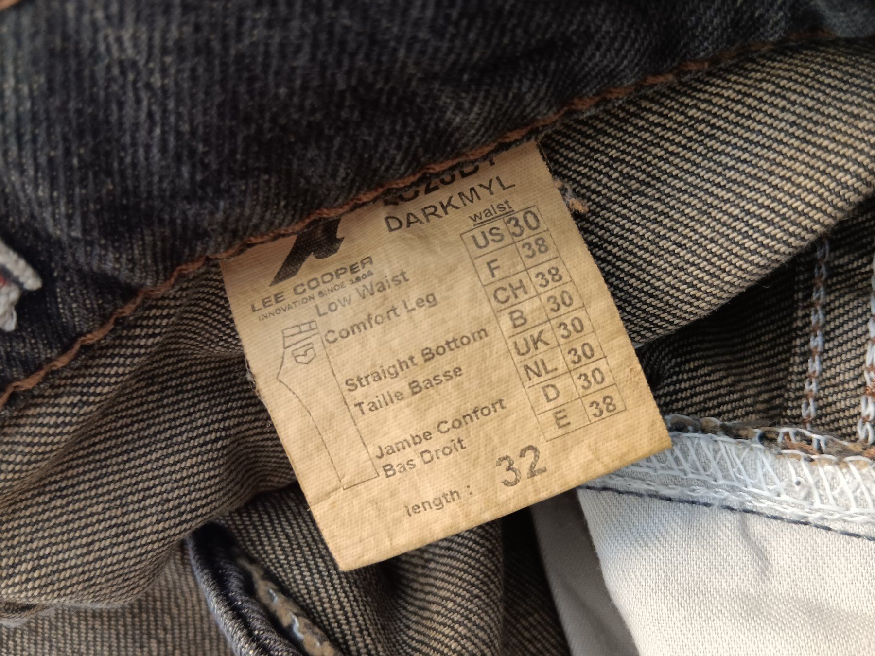 Lee Jeans: LEE COOPER  Jeans     Taille / Grosse W30 L32 – Usato da Cossonay-ville venduto da Super-Price-Quality 9