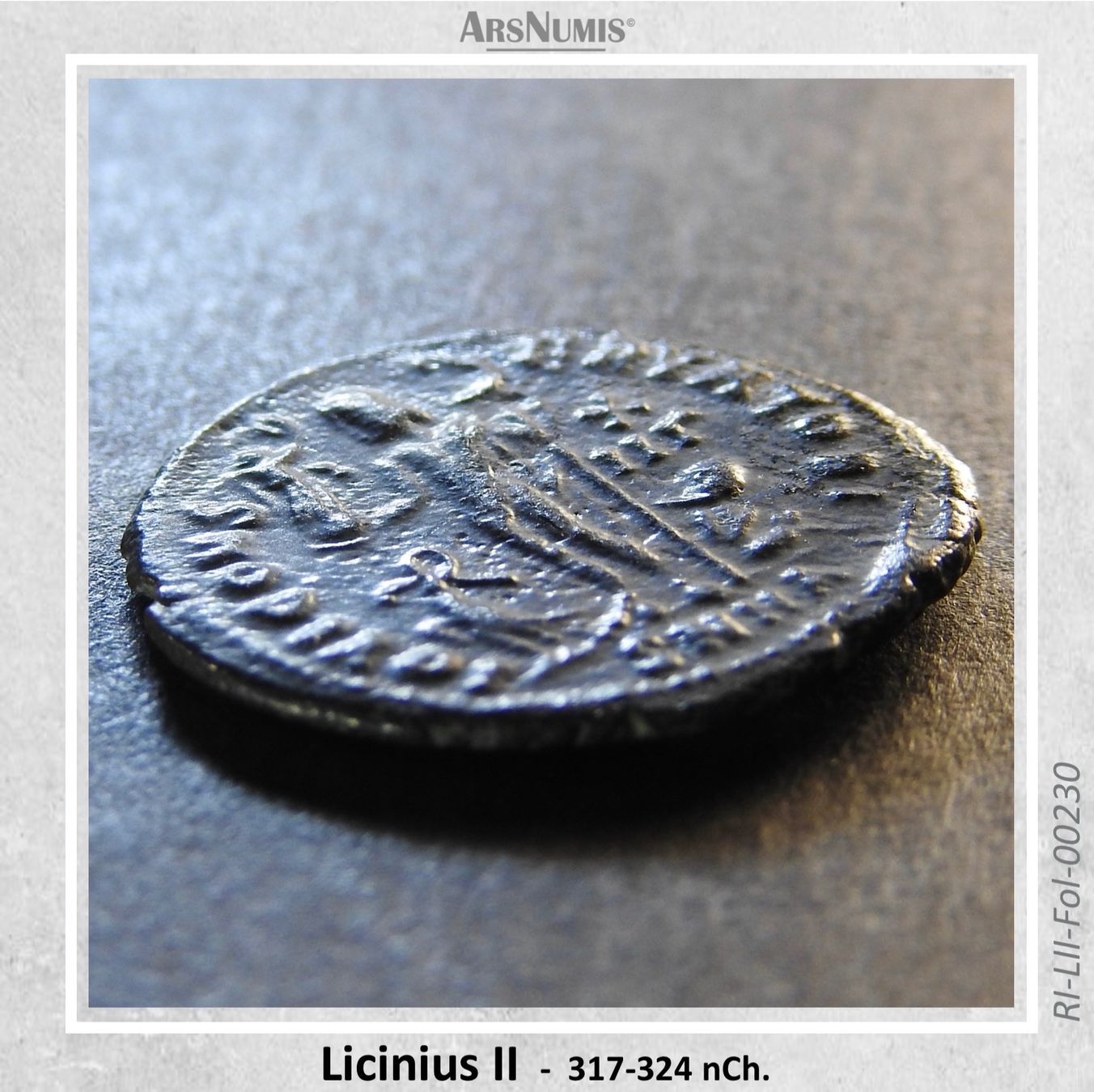 Tutti le monete: Römische Münze - Licinius II – Usato da Oberwil b. Zug venduto da ArsNumis 3