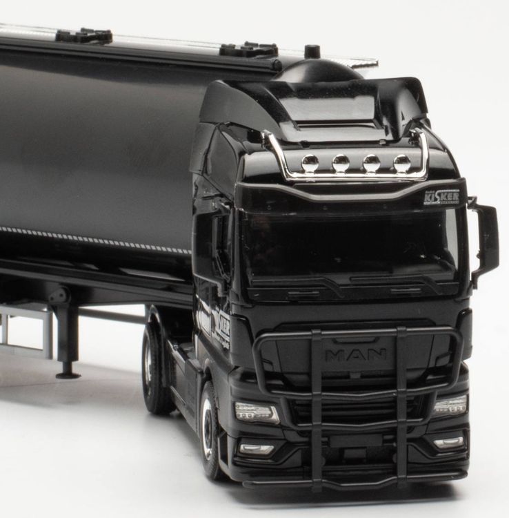 Herpa 1:87 Tablette Coulissante TGX GM Trucktat Wir Bewegen 317177 - Accessoire Camion Modèle Réaliste