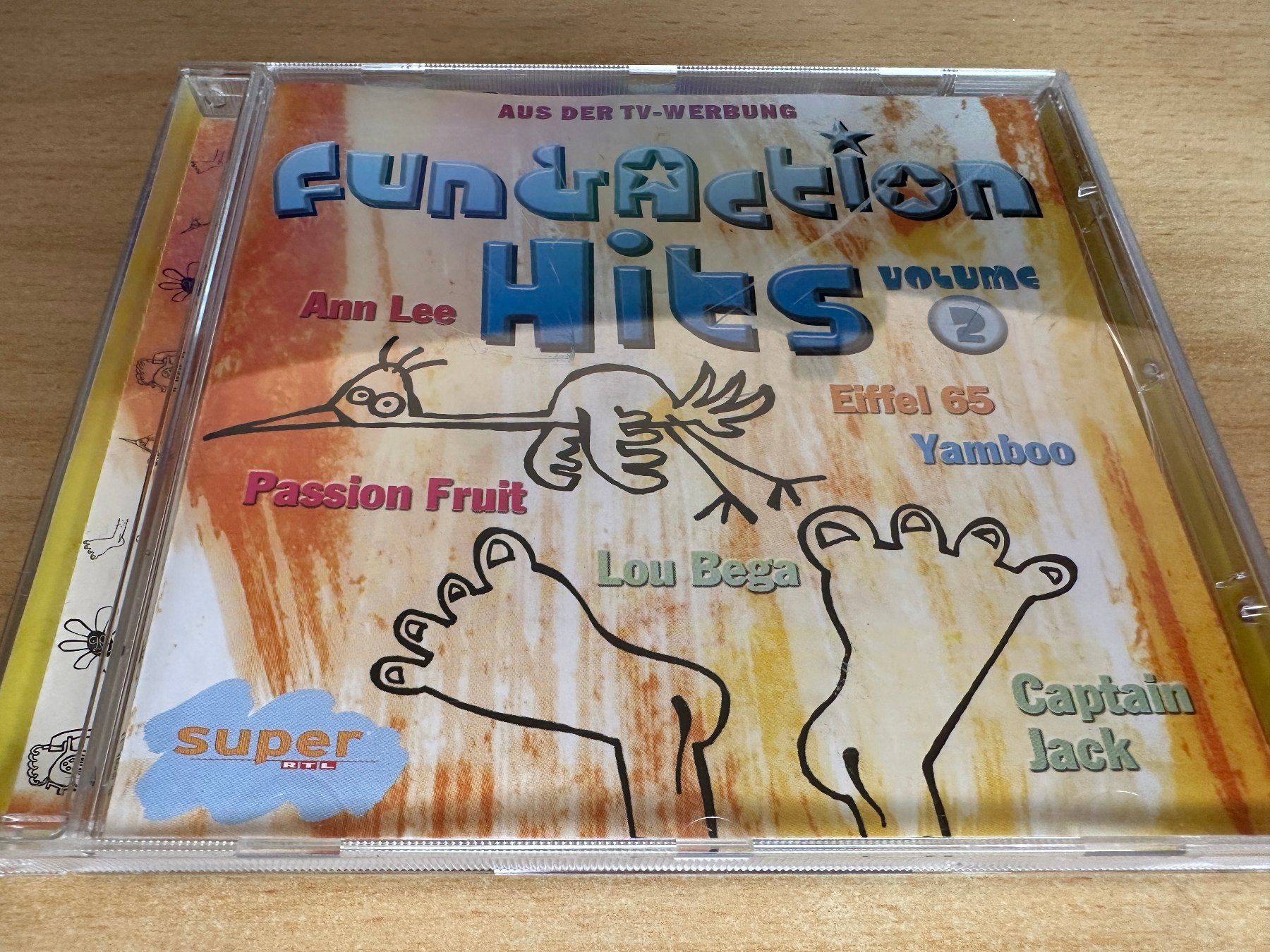 CD: Various – Fun & Action Hits Volume 2 – Usato da Rikon im Tösstal venduto da Alpenmutz