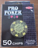 Poker Zubehör Pro Poker 50 Chips 11.5 gramm