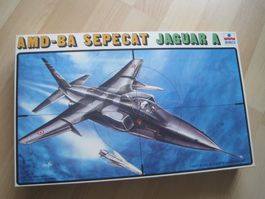 AMD - BA SEPECAT Jaguar A  ESCI 1 Auflage 1980  Bausatz 1/48