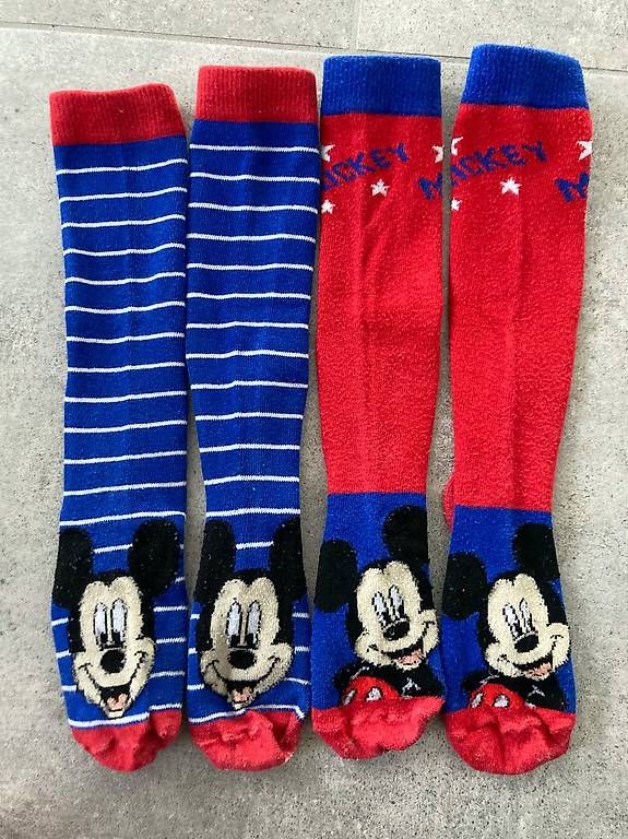 Calze per bambini: Kniesocken Mickey Mouse 27-30 – Usato da Hettlingen venduto da rselchi 1