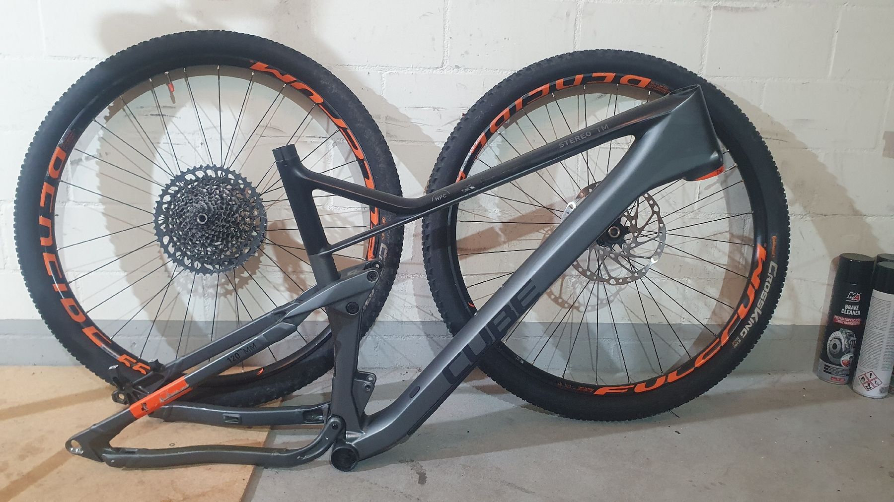 Cube Biciclette: Rahmen Cube Stereo 120 defekt + Räder – Difettoso da Uster venduto da luk_7thc