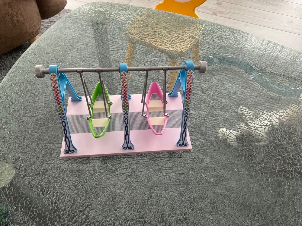 Batiments et Kits HO: A1943 balançoire jardin jeux echelle HO