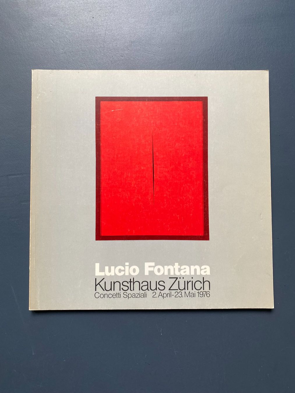 Libri: Lucio Fontana - Concetti Spaziali – Usato da Zürich venduto da jesulin05
