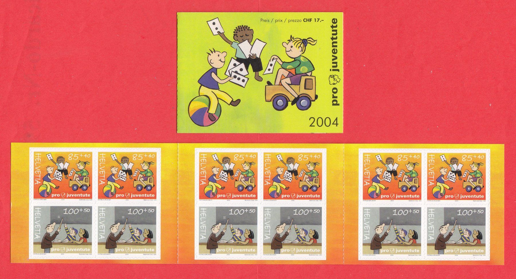 Tutti i francobolli: 2004  1x Pro Juventute Markenheft  ** Postfrisch ** – Nuovo (secondo la descrizione) da Adliswil venduto da Aenti