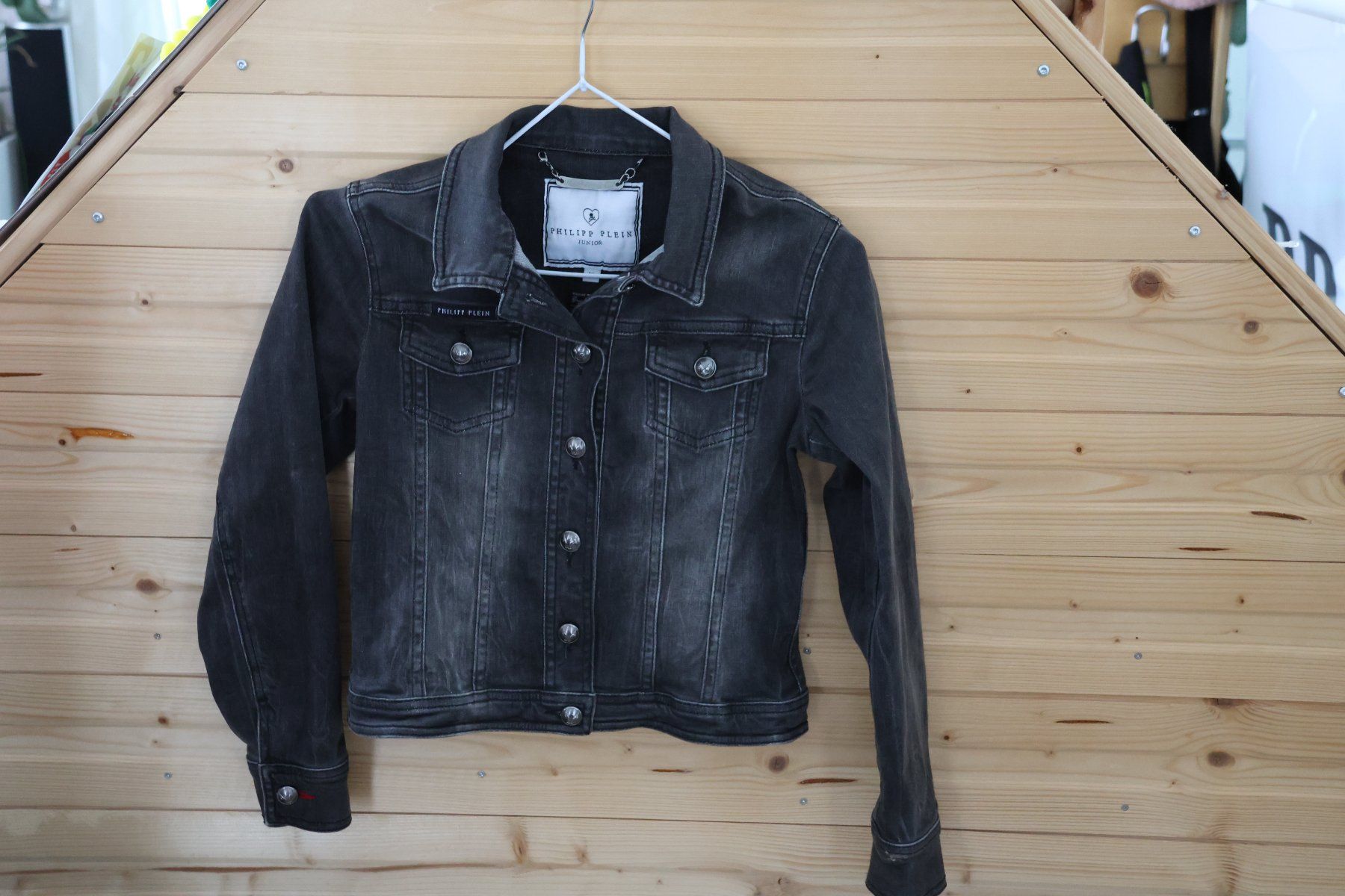 Giacche & Cappotti: MÄDCHEN PHILIPP PLEIN JEANSJACKE 10Y – Usato da Balzers venduto da MinimenschMia 5