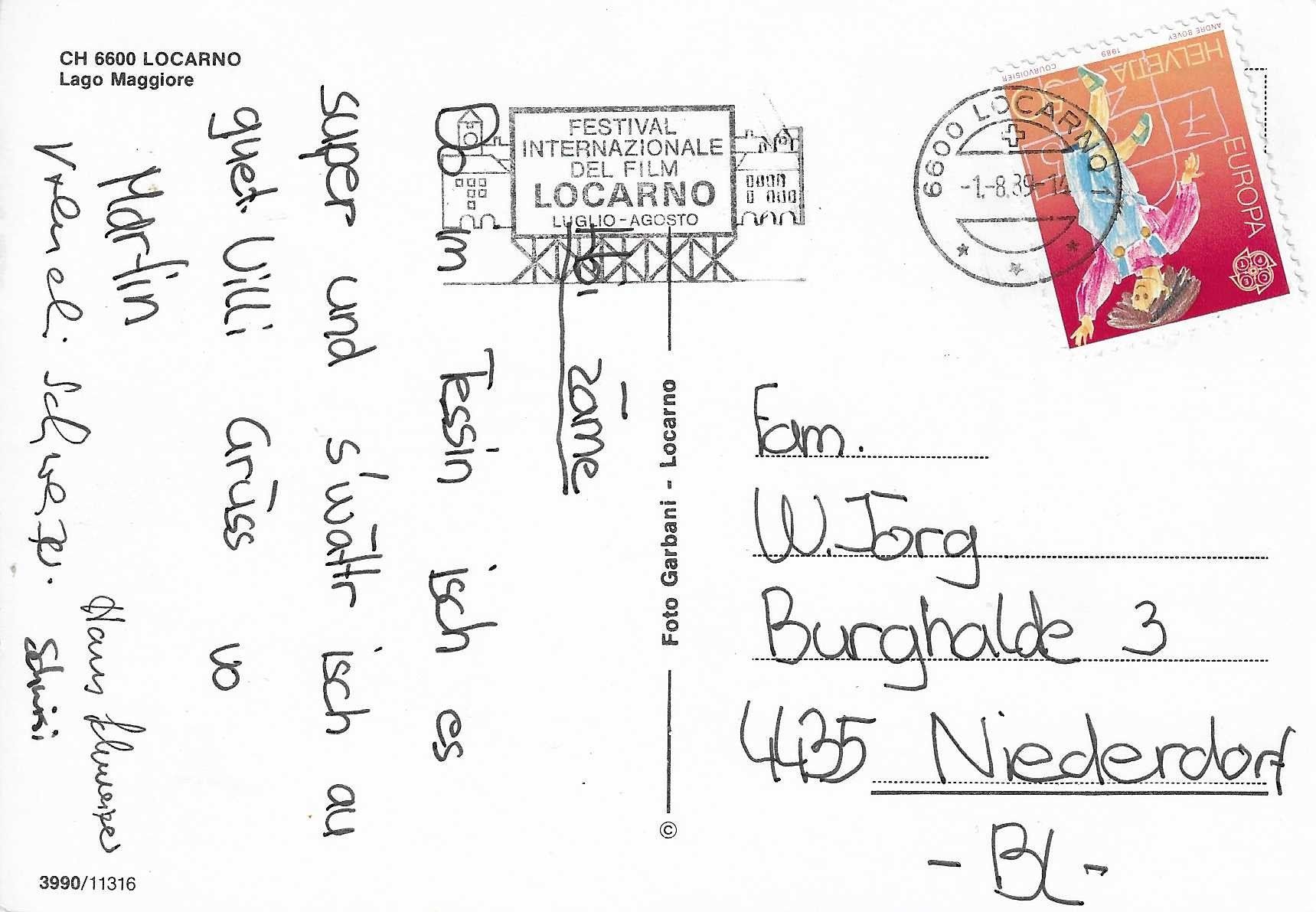 Cartoline postali: Locarno TI – Nuovo (secondo la descrizione) da Rothrist venduto da Stranglehold 1