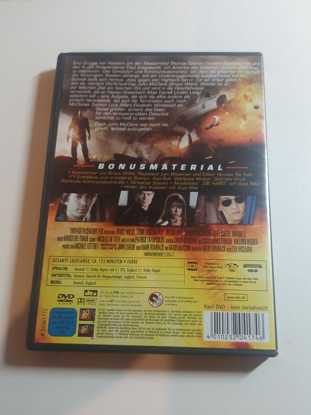 Alle DVDs: Stirb Langsam 4.0 DVD – Gebraucht aus Erlinsbach von pfunky 1