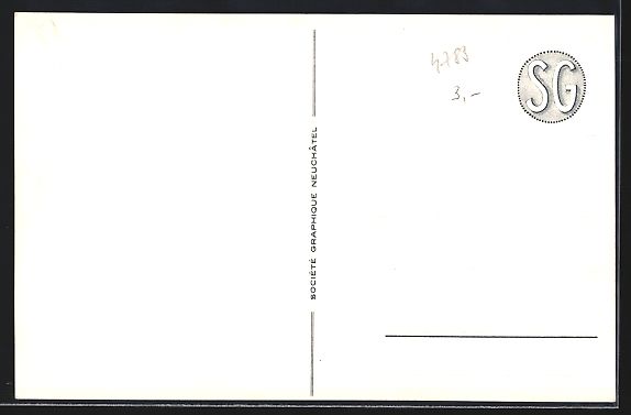 Cartes postales: Neuchatel, Place Pury, Geschäfte, Stras – D'occasion à Berlin par bartko-reher 1
