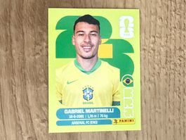 Panini FIFA WORLD CUP 2026 STICKER Gabriel Martinelli BRA 18