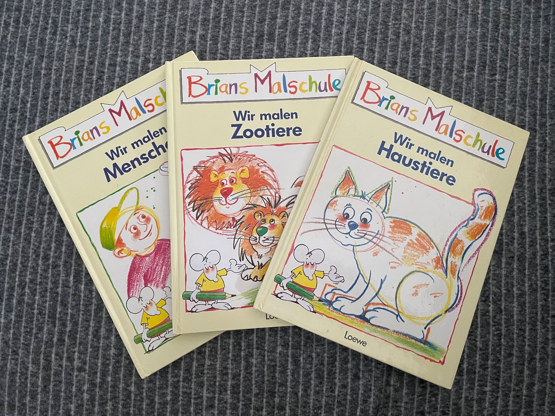 Livres: 3 Bücher 'Brians Malschule' – Neuf (Voir description) à Dierikon par Butcherboy