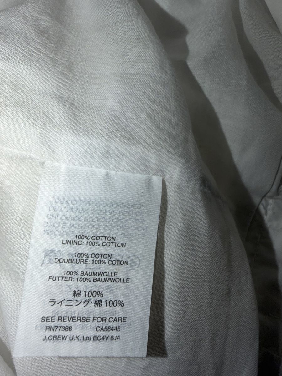 J.Crew Robes: Weisses Kleid J. CREW 8/40 – Neuf (Voir description) à Dornach par samuti 5