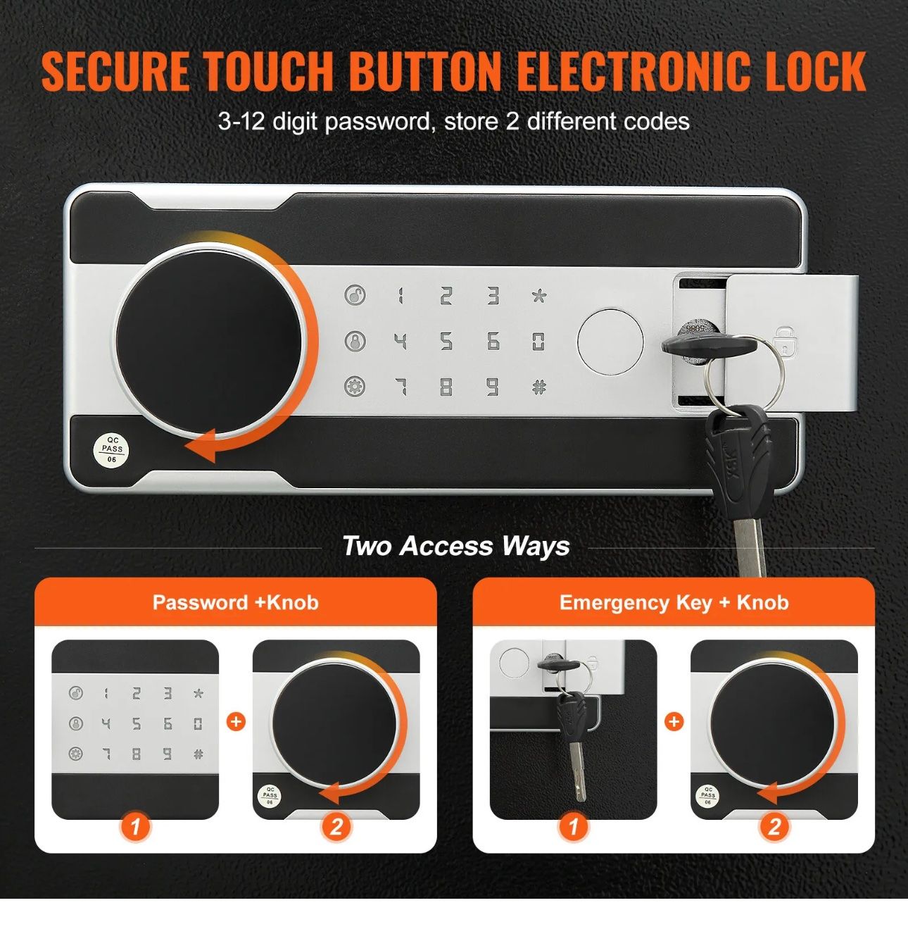 Casseforti: + VEVOR Einwurftresor Digital Safe Depottresor 2,5 l – Nuovo e nell'imballaggio originale da Amriswil venduto da JaJa-Express 1